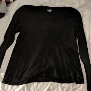 Black Old Navy 'Perfect' Long-Sleeved Tee